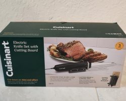 L03 - Cuisinart Electric Knife Set with Cutting Board